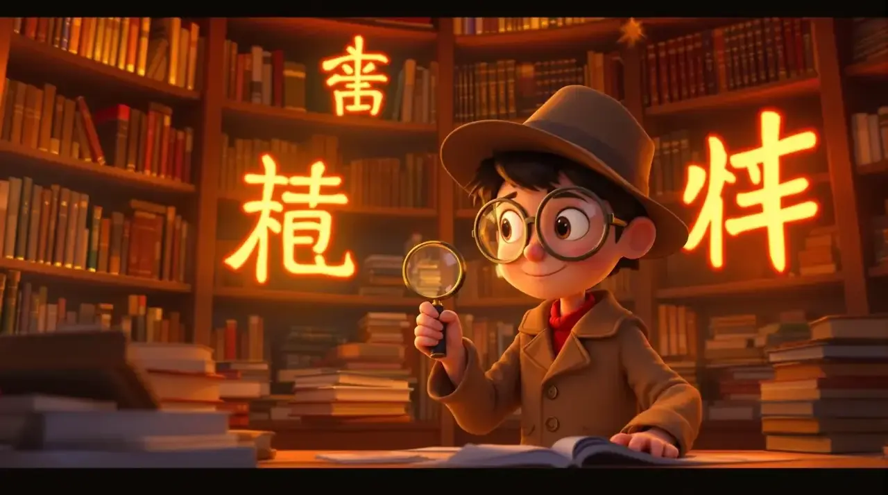 汉字小侦探高清封面